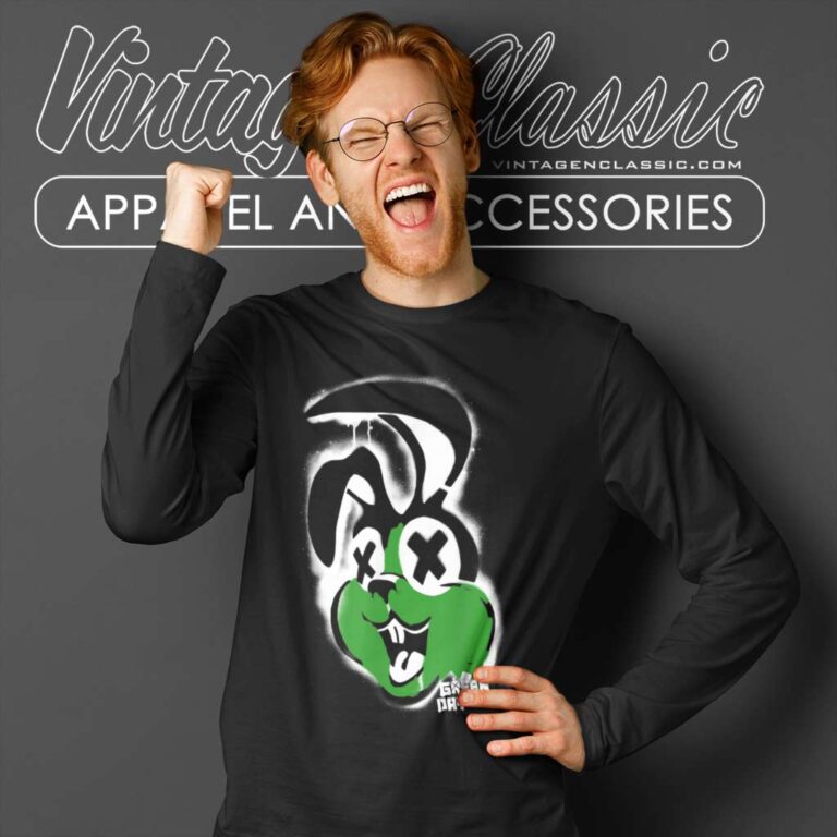 Green Day Awesome Bunny Long Sleeve Tee Green Day Awesome Bunny Long Sleeve Tee