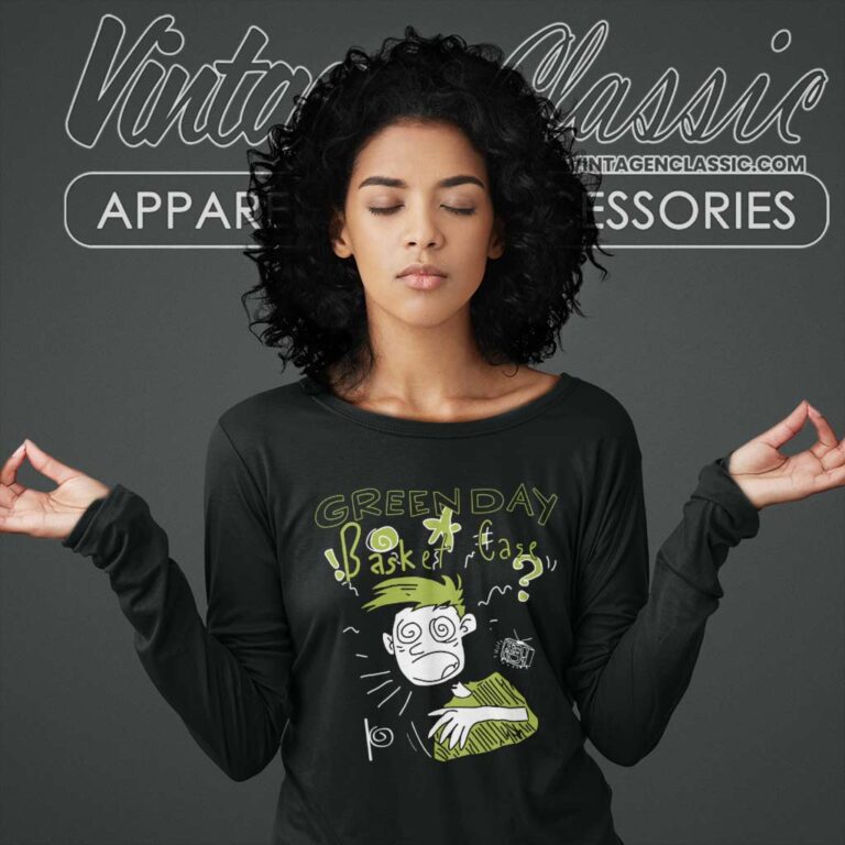 Green Day Basket Case Album Long Sleeve Tee Green Day Basket Case Album Long Sleeve Tee