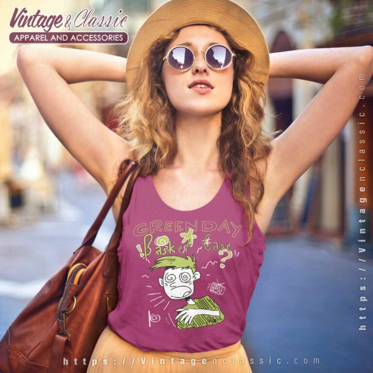 Green Day Basket Case Album Tank Top Racerback Green Day Basket Case Album Tank Top Racerback