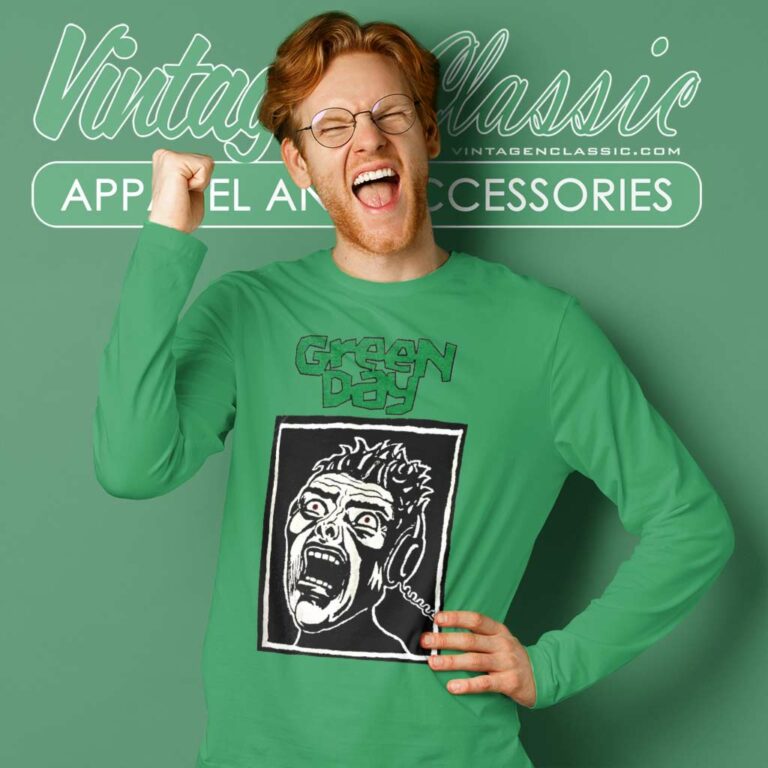 Green Day Basket Case Long Sleeve Tee Green Day Basket Case Long Sleeve Tee