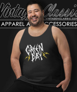 Green Day Bolt Logo Tank Top Racerback