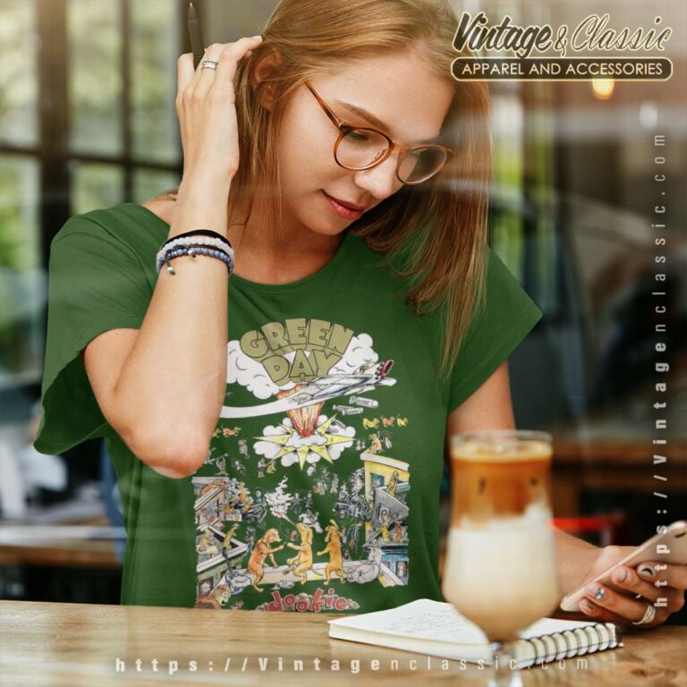Green Day Dookie Scene Women TShirt Green Day Dookie Scene Women TShirt