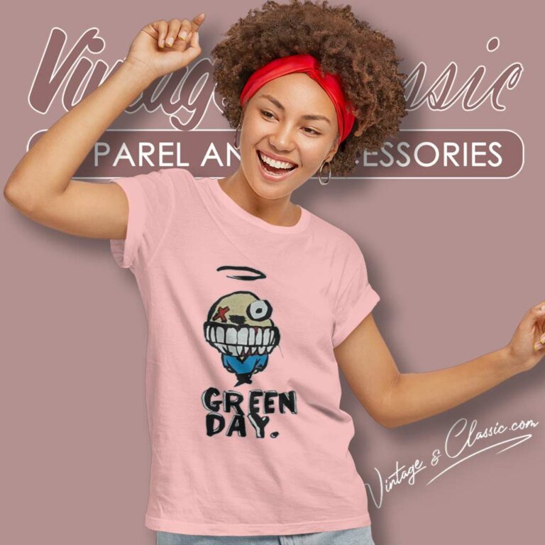 Green Day Dookie Women TShirt Green Day Dookie Women TShirt