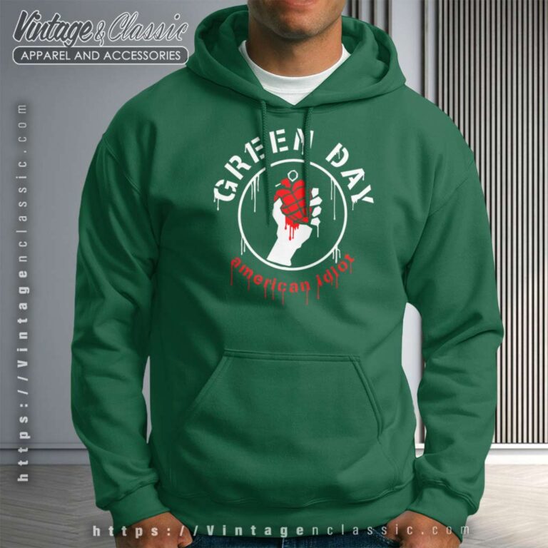 Green Day Drip American Hoodie Green Day Drip American Hoodie