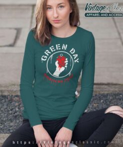 Green Day Drip American Long Sleeve Tee