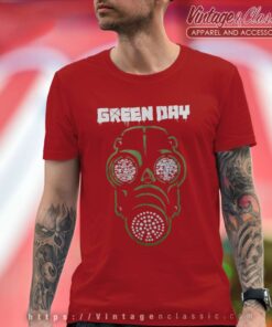 Green Day Gas Mask T Shirt