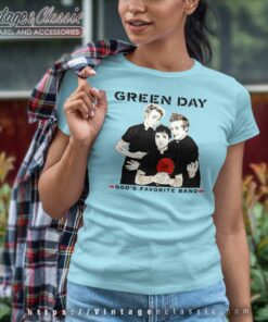 Green Day Gods Favorite Women TShirt