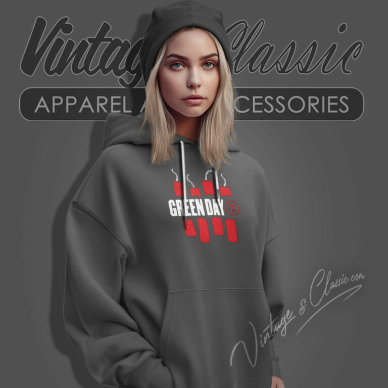 Green Day Idiot Dynamite Hoodie Green Day Idiot Dynamite Hoodie