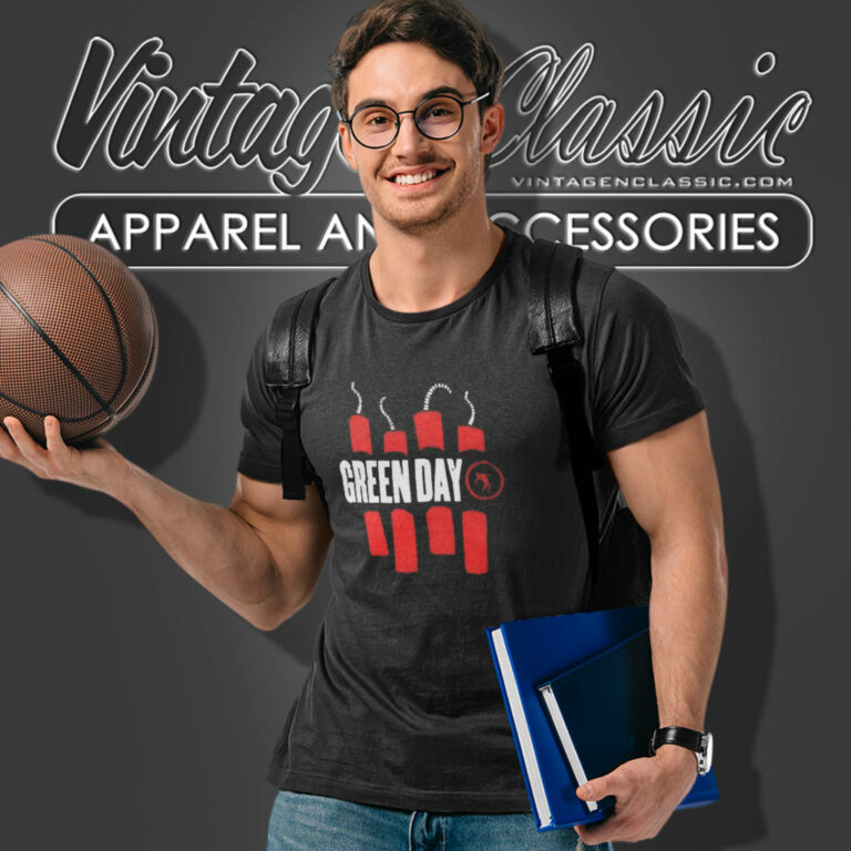 Green Day Idiot Dynamite T Shirt Green Day Idiot Dynamite T Shirt