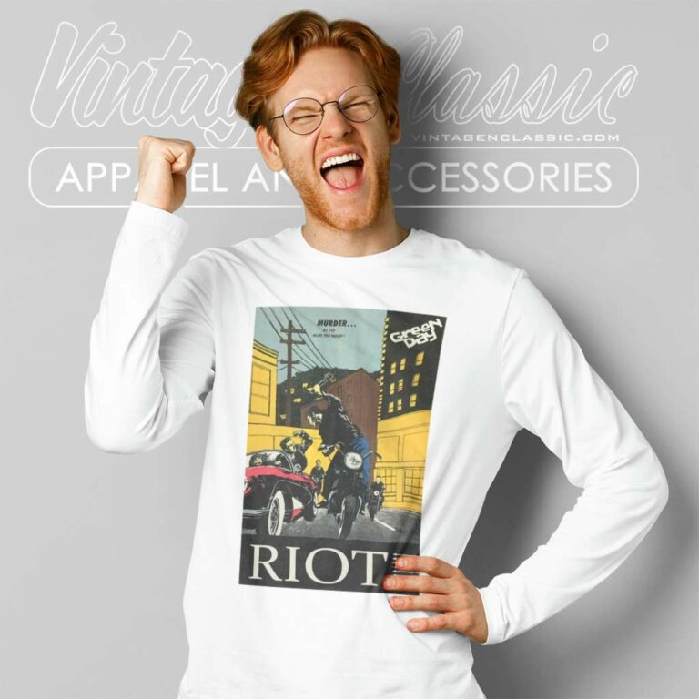 Green Day Insomniac Long Sleeve Tee Green Day Insomniac Long Sleeve Tee