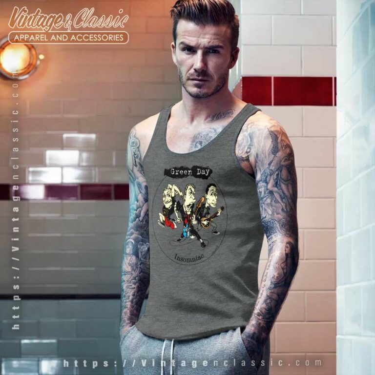 Green Day Insomniac Tour Tank Top Racerback Green Day Insomniac Tour Tank Top Racerback