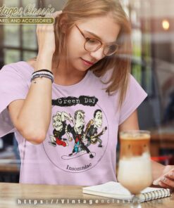 Green Day Insomniac Tour Women TShirt