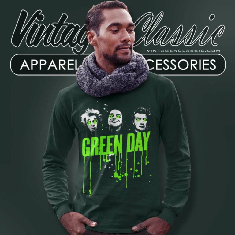 Green Day Member Rock Band Long Sleeve Tee 1 Green Day Member Rock Band Long Sleeve Tee 1