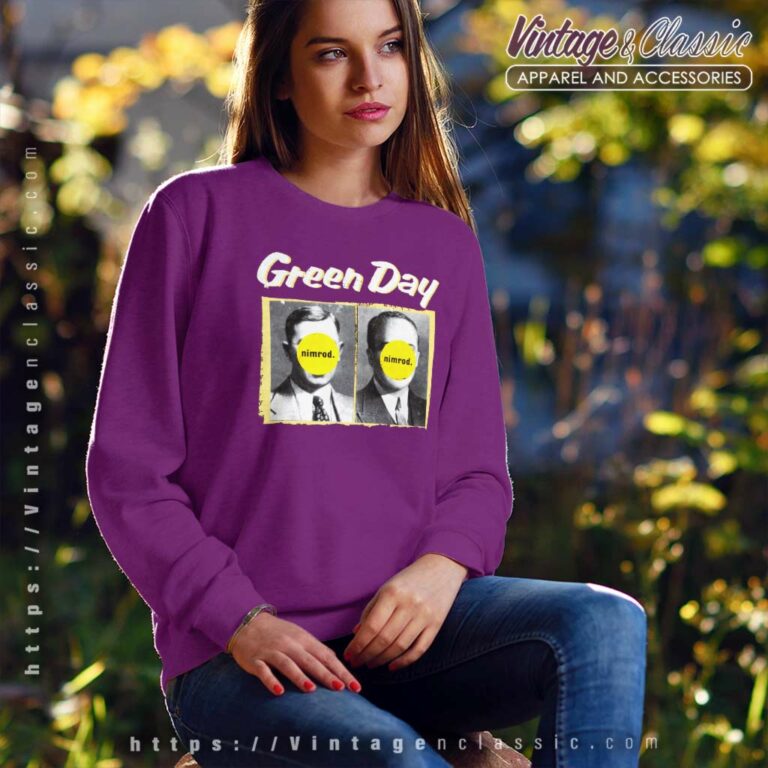 Green Day Nimrod Sweatshirt Green Day Nimrod Sweatshirt
