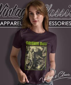 Green Day On The Radio Photo Shirt 6 Green Day On The Radio Photo Women TShirt