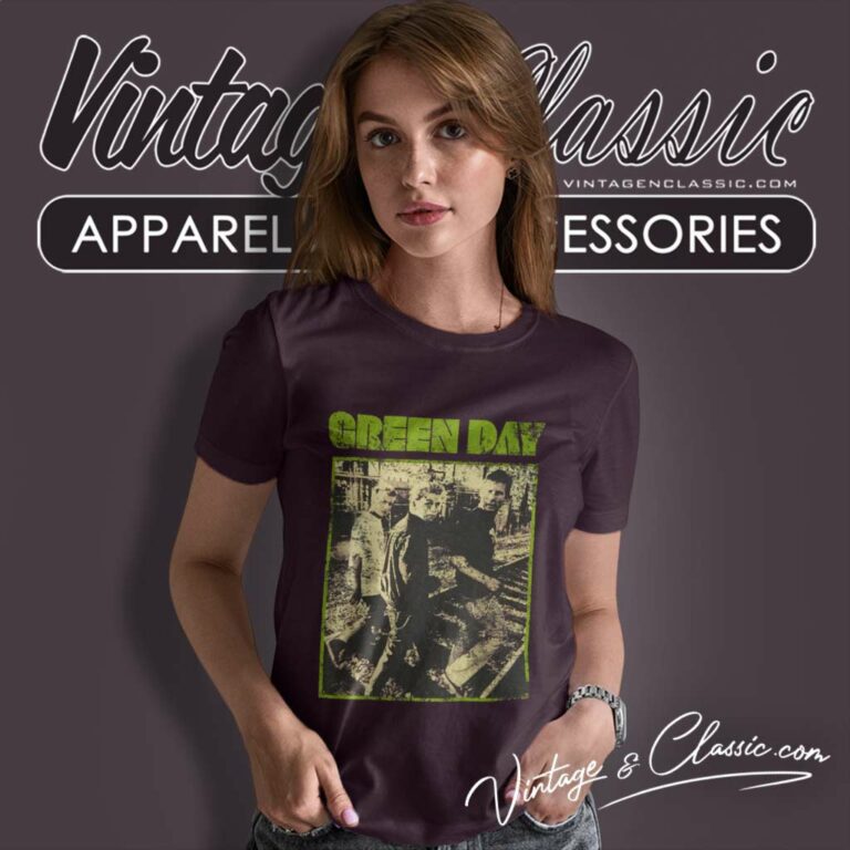 Green Day On The Radio Photo Women TShirt Green Day On The Radio Photo Women TShirt