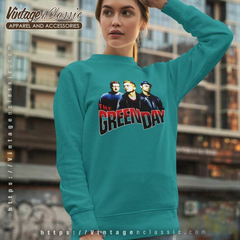 Green Day Poster Sweatshirt Green Day Poster Sweatshirt