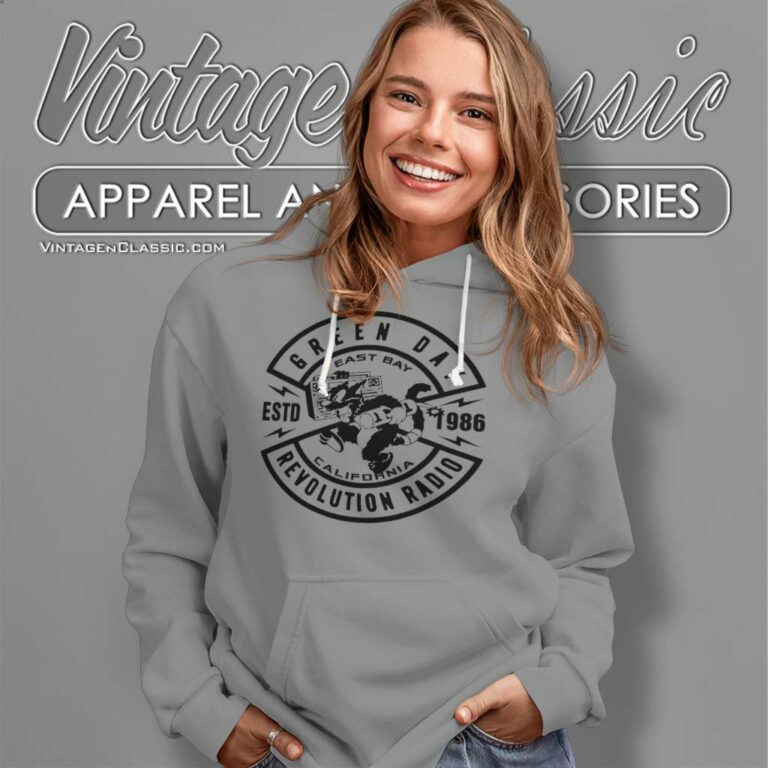 Green Day Revolution Radio Hoodie Green Day Revolution Radio Hoodie