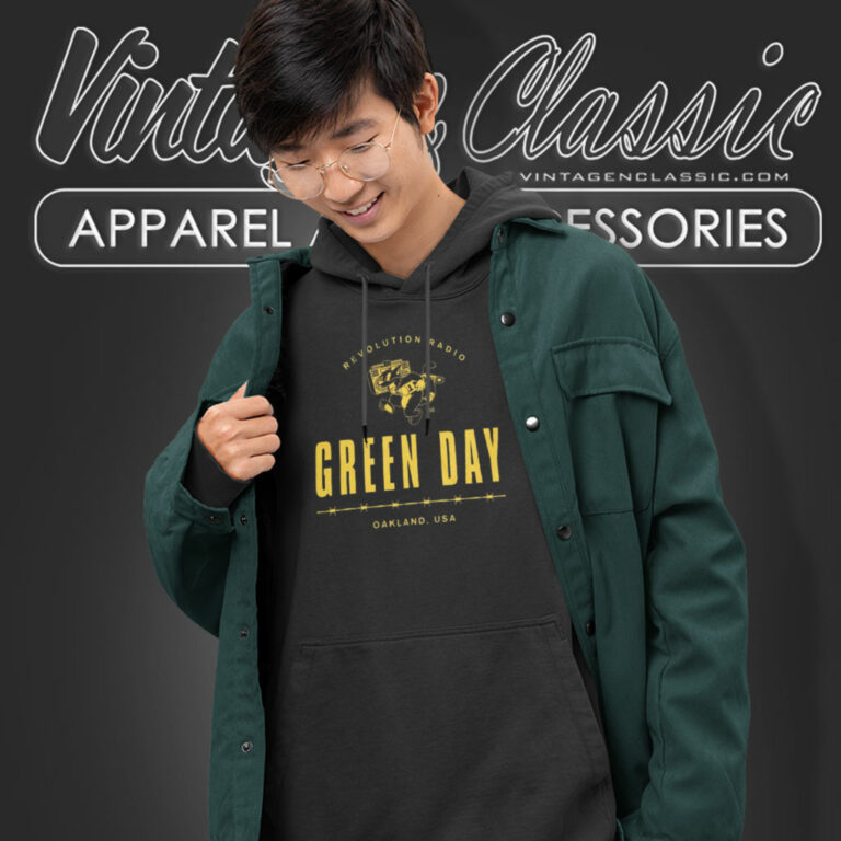 Green Day Revolution Radio Tour Hoodie Green Day Revolution Radio Tour Hoodie