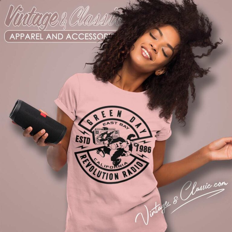 Green Day Revolution Radio Women TShirt Green Day Revolution Radio Women TShirt