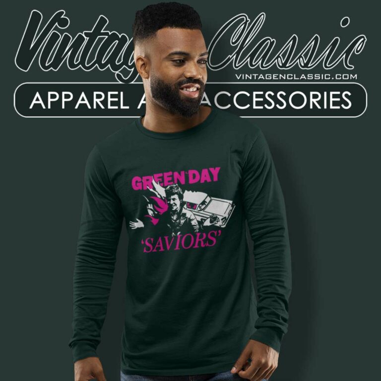 Green Day Saviors Long Sleeve Tee Green Day Saviors Long Sleeve Tee