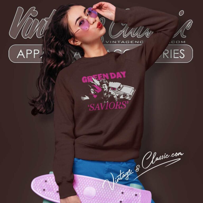 Green Day Saviors Sweatshirt Green Day Saviors Sweatshirt