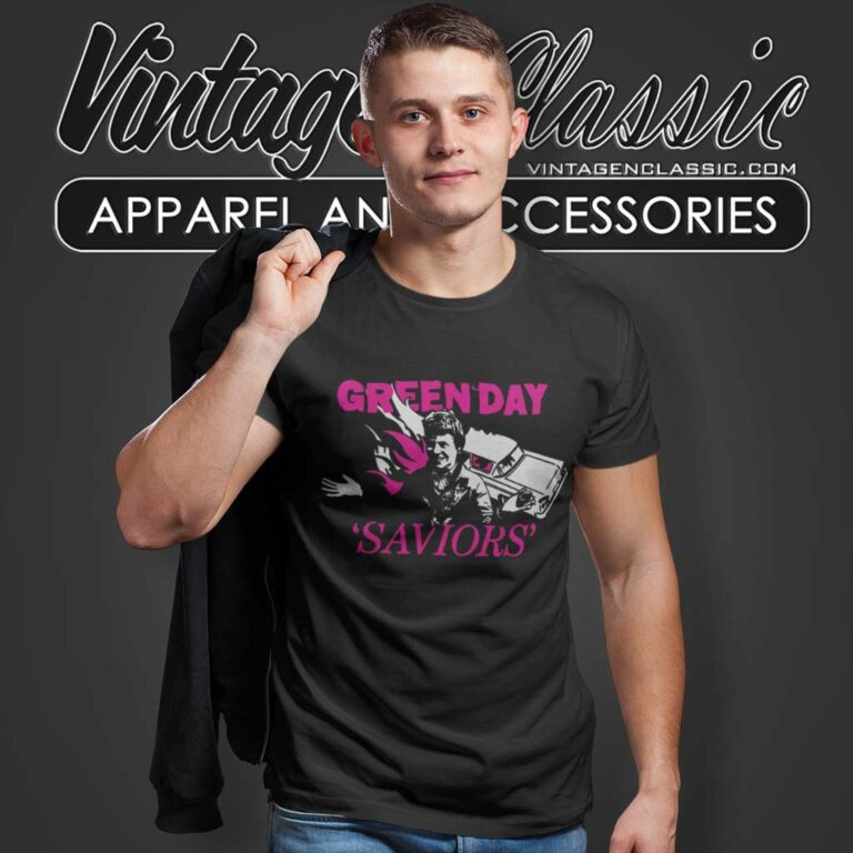 Green Day Saviors T Shirt Green Day Saviors T Shirt