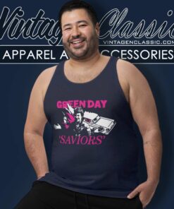 Green Day Saviors Tank Top Racerback