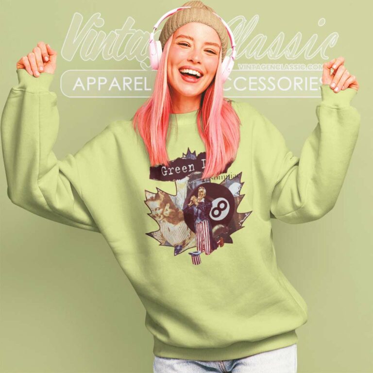 Green Day Shirt Insomniac Canadian Artwork Drawing Sweatshirt Green Day Shirt Insomniac Canadian Artwork Drawing Sweatshirt