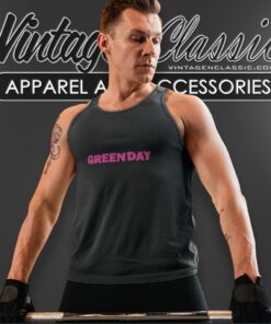 Green Day Shirt Saviors American Dream Tank Top Racerback