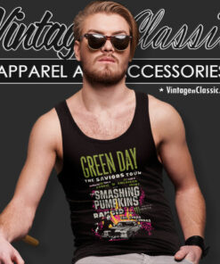 Green Day Shirt The Saviors 2024 Tour Tank Top Racerback