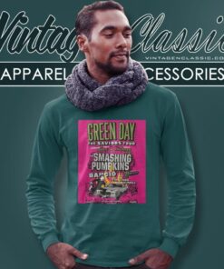 Green Day Shirt The Saviors Tour 2024 Long Sleeve Tee