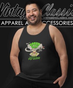 Green Day Shirt Welcome To Paradise Tank Top Racerback