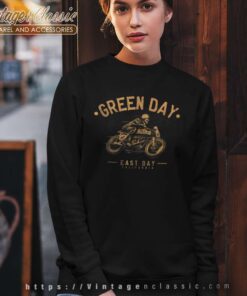 Green Day Skeleton Ride Sweatshirt