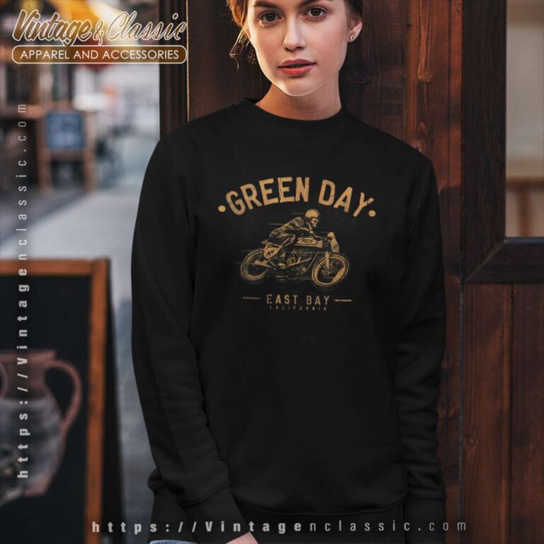 Green Day Skeleton Ride Sweatshirt Green Day Skeleton Ride Sweatshirt