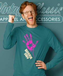Green Day Star Hand Long Sleeve Tee