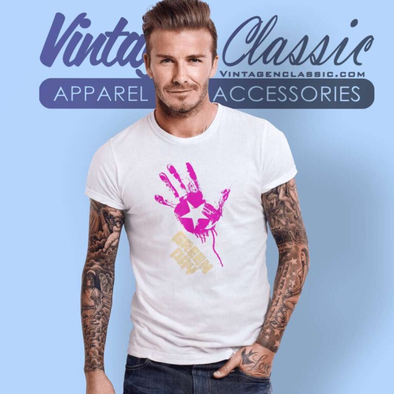 Green Day Star Hand T Shirt Green Day Star Hand T Shirt