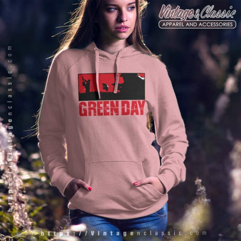 Green Day Warning Hoodie Green Day Warning Hoodie