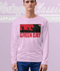 Green Day Warning Long Sleeve Tee