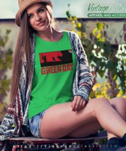 Green Day Warning Women TShirt
