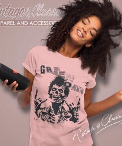 Green Day Zombie Rocker Women TShirt