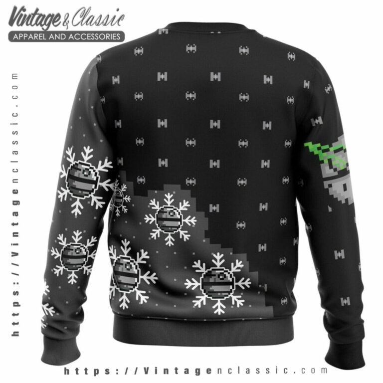 Greetings From Death Star Wars Ugly Christmas Sweater back Ugly Sweater Greetings From Death Star Wars Ugly Christmas Sweater back Ugly Sweater