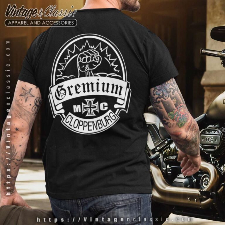 Gremium Mc Cloppenburg T shirt Backside 1 Gremium Mc Cloppenburg T shirt Backside 1