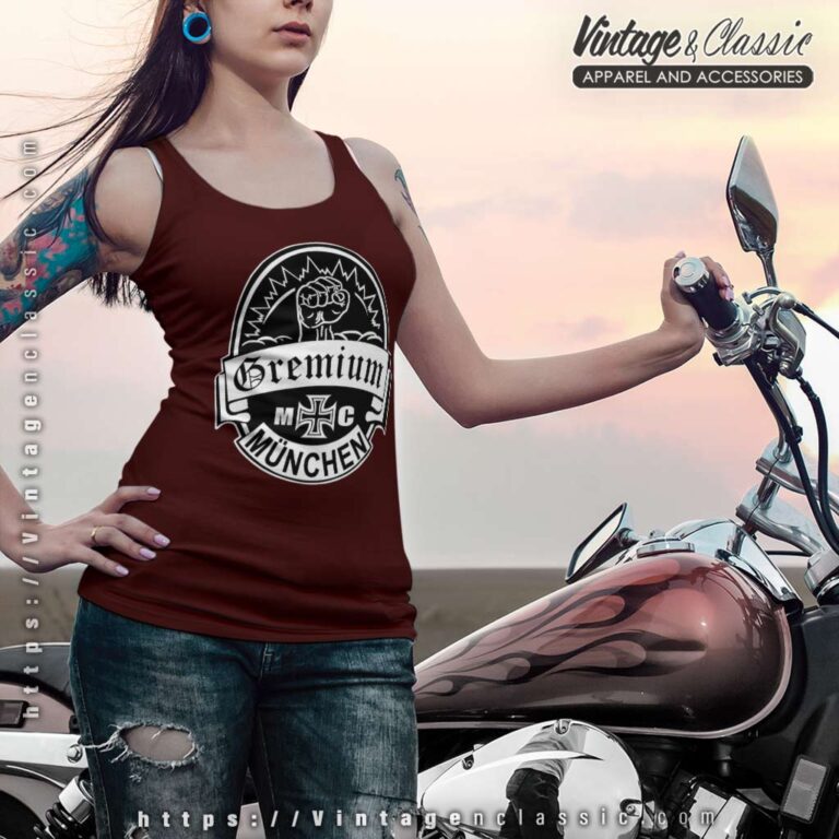 Gremium Mc Munchen Raceback Tank Gremium Mc Munchen Raceback Tank