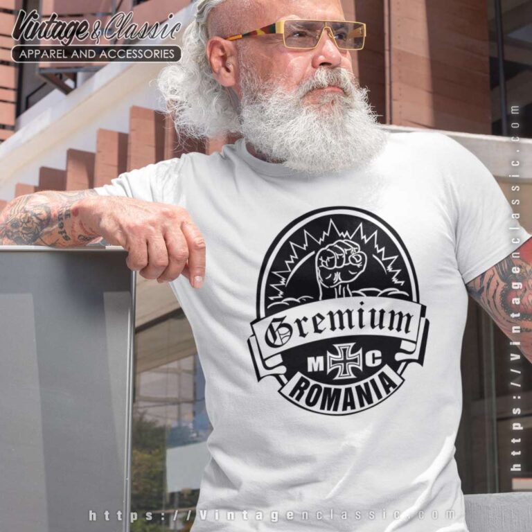 Gremium Mc Romania Biker T shirt 1 Gremium Mc Romania Biker T shirt 1