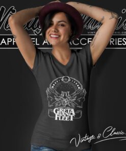 Greta Van Fleet Starcatcher World Tour 2024 V Neck TShirt