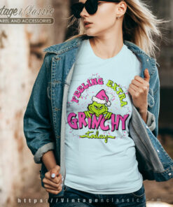 Grich Feeling Extra Grinchy Today V Neck TShirt