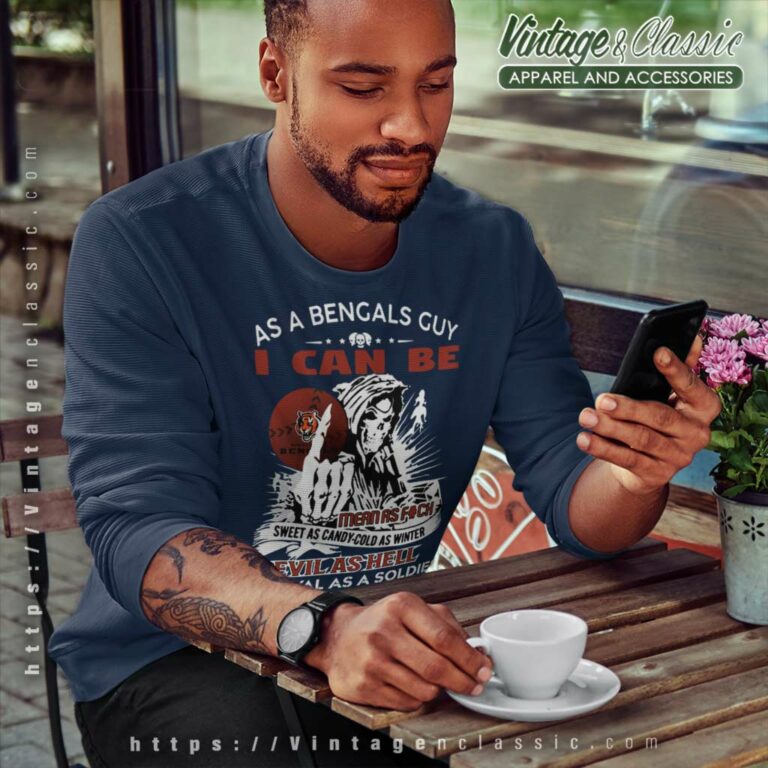 Grim Reaper For Cincinnati Bengals Fans Sweatshirt Grim Reaper For Cincinnati Bengals Fans Sweatshirt