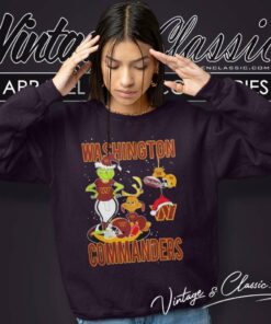 Grinch And Dog Washington Commanders Santa Christmas Shirt 6 Grinch And Dog Washington Commanders Santa Christmas Sweatshirt