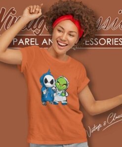 Grinch And Jack Skellington Detroit Lions Shirt 6 Grinch And Jack Skellington Detroit Lions Women TShirt